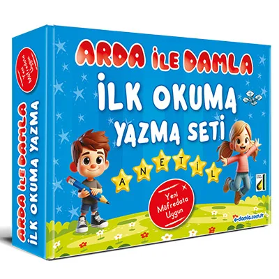 Arda ile Damla İlkokuma Yazma Eğitim Seti — Damla Okul