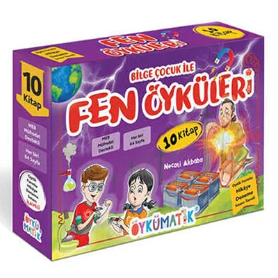 Fen Öyküleri (10 KİTAP) — Damla Okul