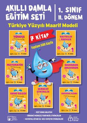 Akıllı Damla | 1.Sınıf 2.Dönem — Damla Okul
