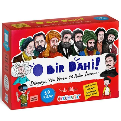 O BİR DAHİ (10 KİTAP) — Damla Okul