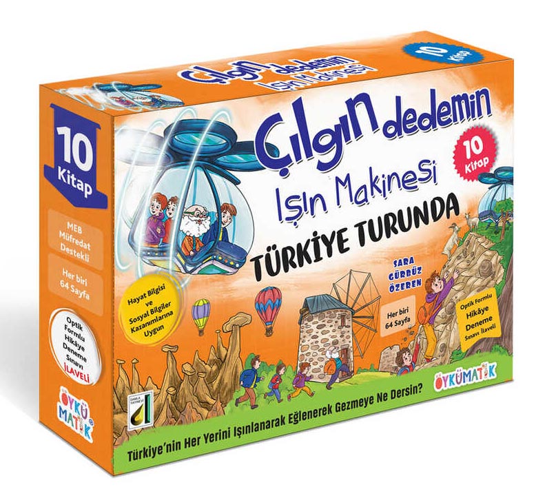 Çılgın Dedemin Türkiye Turu 10 Kitap
