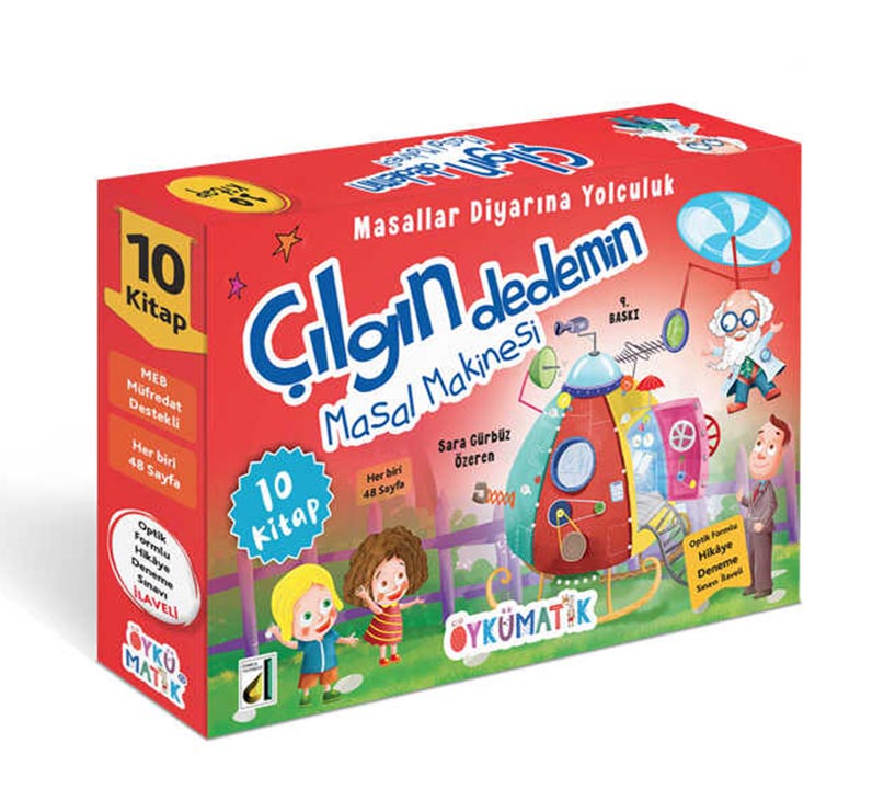 Çılgın Dedemin Masal Makinesi 10 Kitap