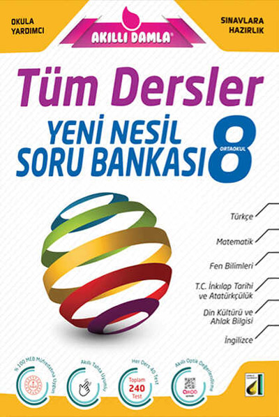 Tüm Dersler Soru Bankası 8. Sınıf — Damla Okul