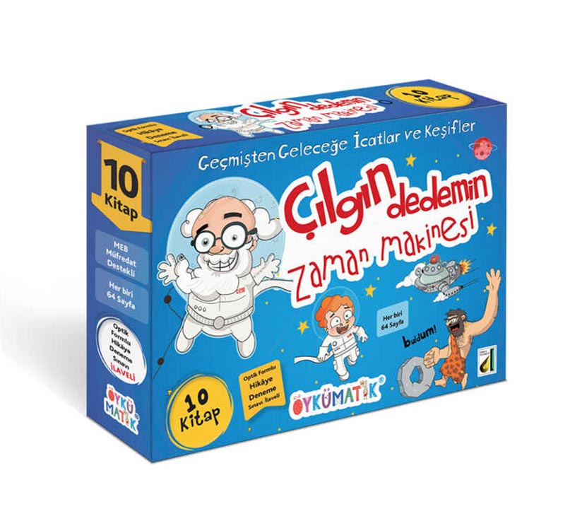 Çılgın Dedemin Zaman Makinesi-1 10 Kitap