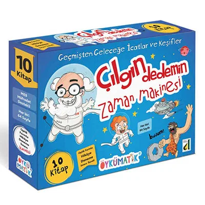 Çılgın Dedemin Zaman Makinesi-İcatlar ve Keşifler (10 Kitap) — Damla Okul