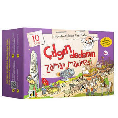 Çılgın Dedemin Zaman Makinesi-Geçmişten Geleceğe Uygarlıklar (10 Kitap) — Damla Okul