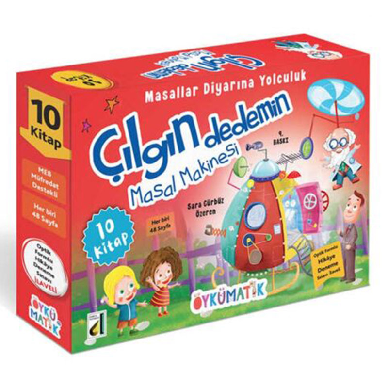 Çılgın Dedemin Masal Makinesi (10 Kitap) — Damla Okul