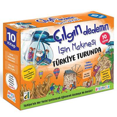 Çılgın Dedemin Türkiye Turu (10 Kitap) — Damla Okul