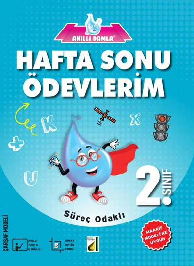 Hafta Sonu Ödevlerim 2. Sınıf — Damla Okul