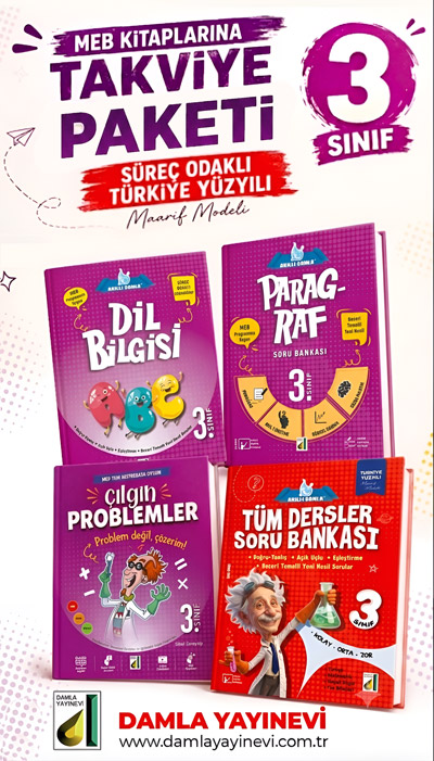 3. Sınıf Takviye Paketi — Damla Okul
