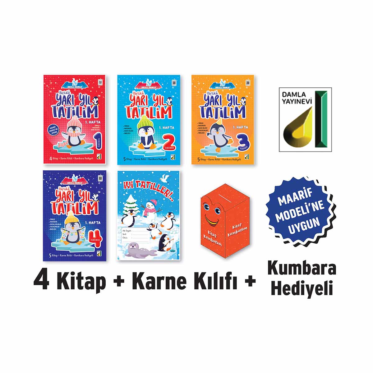 Haftalık Yarı Yıl Tatilim | 1-2-3-4.Sınıf